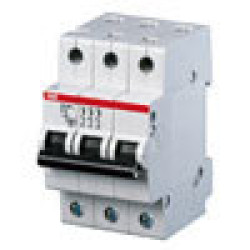 Автоматический выключатель 3п на DIN рейку 20A 4,5kA (ABB)STOSH203L C20