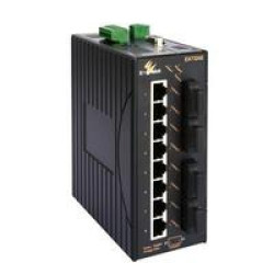 Индустриальные решения - Коммутаторы на DIN рейку PoE Fast Ethernet Unmanaged