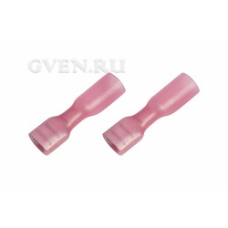 КЛЕММА ПЛОСКАЯ полностью изолированная термоусаживаемая (КППИт гн - 6.6мм)  0.5-1.5мм²  (DRS/FDD1.25-250)  REXANT