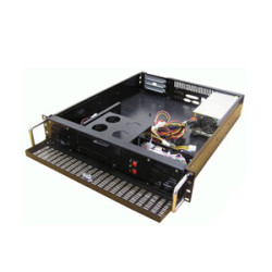 GVE-2U4F9H (2U646C) Корпус серверный дисковый массив Storage 2U для установки в стойку (4fans,9hdd) Storage rack mount chassis 19, 9х3,5HDD, 5PCI Low Profile, 4Fans, MB mATX, ATX, ETAX 12x 9,6, 1xUSB, глуб. 65