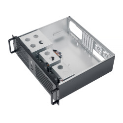 Корпус cерверный 19" 3U, CL-338C RM  390x430x133.3, 3x5.25"+8x3.5"HDD, без блока питания
