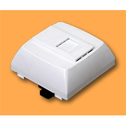 Монтажная коробка для модулей Keystone 1хRJ-45/RJ-12 (для коробок 47993 ABR и адаптеров Серии 47) Серия 47, арт. 47977 ABR