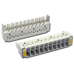 MFX-4CI-12-000 Магазин защиты от перенапряжений на 10пар для 3-х полюсных разрядников