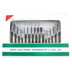 Набор часовых отверток (16 предметов)  (HT-16)  (HY-16)  REXANT