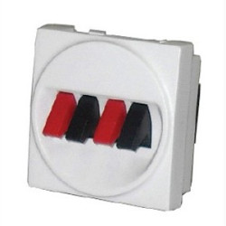 Накладка аудио-розетки (белый), арт. 857404