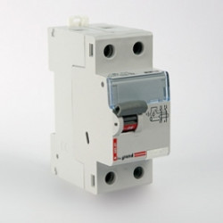LEGRAND 411514 Дифференциальный выключатель, серия DX3, 25A, 100mA, 2-полюсный, тип АС