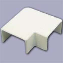 10033ABR Плоский угол для миниканала 20х12,5 Серия 10