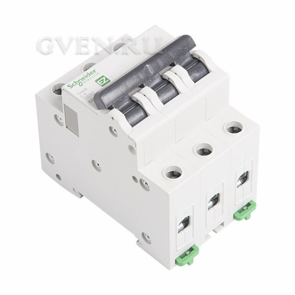 Купить EZ9F34306 Автомат 3-полюсный 6А 4,5кА (хар-ка C) EASY 9 Schneider Electric 81-0209 SDS 81-0209 SDS
