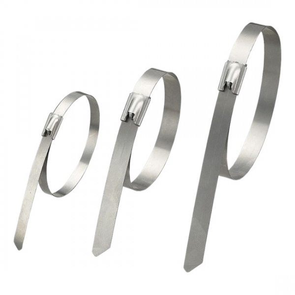 Стяжки кабельные стальные Cabeus, 4,6х350 мм, 100 шт, цвет: стальной Cabeus Стяжки кабельные стальные Cabeus, 4,6х350 мм, 100 шт, цвет: стальной Cabeus