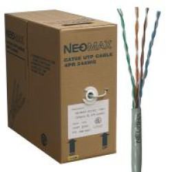 NM13001 Кабель NEOMAX витая пара UTP гибкий, 4 пары, Кат. 5е, 305м. NM13001 Кабель NEOMAX витая пара UTP гибкий, 4 пары, Кат. 5е, 305м.