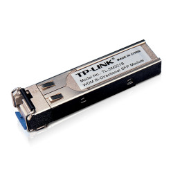 1000Base-BX WDM двунаправленный SFP-модуль, разъём LC, TX:1310нм/RX:1550нм, одномодовый, 10км, арт. TL-SM321B
