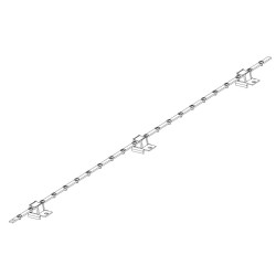 Панель заземления вертикальная 1000мм/200А