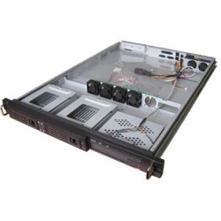 GVE-1U6F2H-RC1 Корпус промышленного компьютера 1U Rack Mount chassis 19, 1х5,25ext+2х3,5HDD Hot Swap, 1PCI, Riser Card 1PCI-64, 6Fans, MB mATX, ATX, EATX 12x 9,6, глуб. 625 мм, без БП, темно-серый