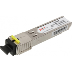 ML-3080R Модуль MlaxLink оптический одноволоконный SFP-WDM-80 км-1550/1490 нм-1,25 Гб/с
