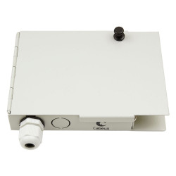 Бокс оптический Cabeus, портов: 4, ST, цвет: серый, (JJT-4-ST)