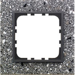 Рамка 1-постовая из декоративного камня (серый гранит) Серия LK60 Экопласт, арт. 864179