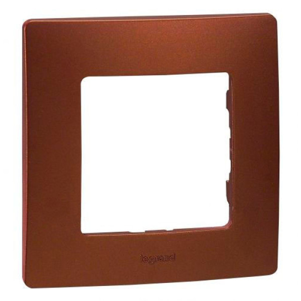 Купить LEGRAND 672571 Рамка 1 пост, цвет какао, ETIKA L672571 Legrand L672571 Legrand