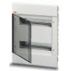 12064 EUROPA Бокс в нишу 24 автомата с матовой дверцей серый (ABB)