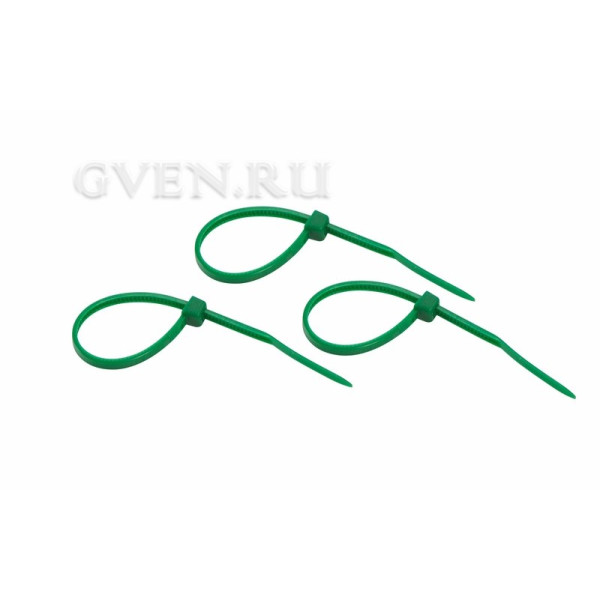 Купить Хомут nylon 100 х 2.5 мм 25шт зеленый REXANT 07-0103-25 SDS 07-0103-25 SDS
