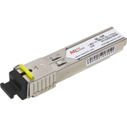 1-ML-10RLC Модуль MlaxLink оптический одноволоконный (медиаконвертер)SFP- WDM, 3 км, 1550/1310нм, 1,25 Гб/с