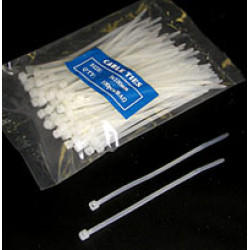 СV-100х3 Стяжка кабельный хомут нейлоновая 100мм х 3мм, упаковка 100 шт.