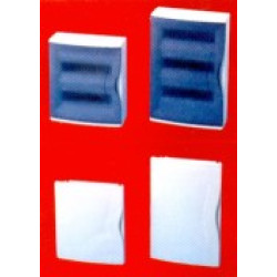 Шкаф скрытой установки с прозрачной дверью на 36 модулей, арт. 3536