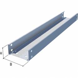 LNE50*50*1.0 Лоток неперфорированный 3000х50х50х1,0мм Стандарт LO0092