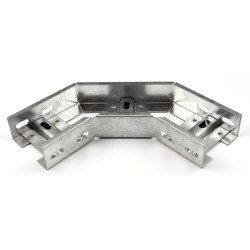 Угол горизонтальный лестничный PNK-300 борт 70 (толщина 1,5 мм)