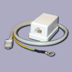 MG-UTP2-1-1/45 Грозозащита в 1-портовой розетке RJ45 кат.5е защищает 1порт : защита 2-х пар (4 провода)