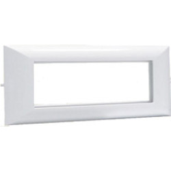 Суппорт PM-45/6 для 3-х розеток 45x45 на 6 модулей для коробов Экопласт серии INSTA (100x40,100x55,150x55), арт. 73916