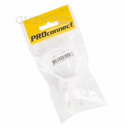 Сетевой переходник "ПИТЕР" белый  PROCONNECT (ПАКЕТ БОБ) 1 шт