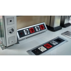 Люки в пол для розеток