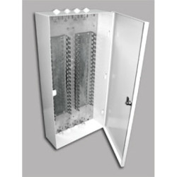 Шкаф распределительный настенный для 20-30 плинтов (200-300 пар), металл, (450х350х135мм), арт. ШРН-20-30