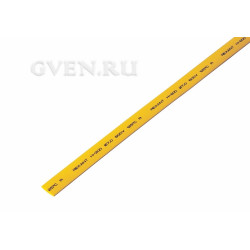 8.0 / 4.0 мм 1м термоусадка желтая  REXANT