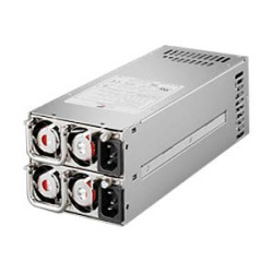 R2Z-6400P/EPS 2U Двойной блок питания EMACS 400Вт (2х400Вт, R2Z-6400P-R) с резервированием  (1+1), EPS12V, Активный PFC