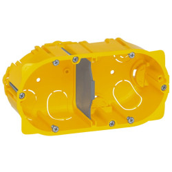 LEGRAND 080052 Batibox коробка для монтажа (для сухих перегородок), глубина 50мм, 2П