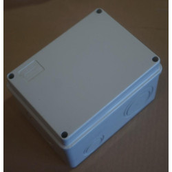 JBS210 Коробка огн. E110, о/п 210х150х100мм, без галогена, ПВ-0, 8 вых., IP55, 9P, (0,15-2,5 мм²), цвет белый Экопласт