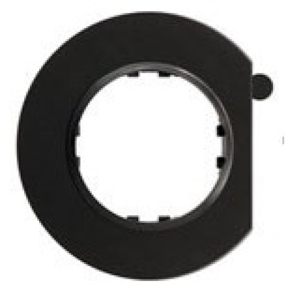 Купить 889210-1 Рамка круглая оконечная для построения неогранич. кол-ва постов из натурального темного стекла Vintage 889210-1 Экопласт