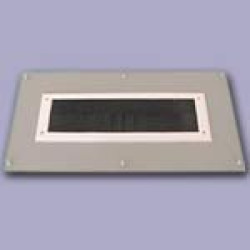 Щеточный ввод кабеля для 19 шкафов ЦМО (комплект 2шт), арт. КВ-Щ-55.420