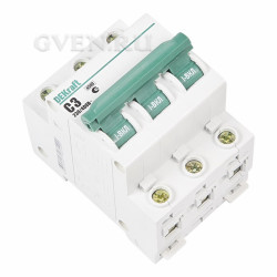 11075DEK  ВА-101  Автомат 3-полюсный 3А 4,5кА (хар-ка С) DEKraft  Schneider Electric