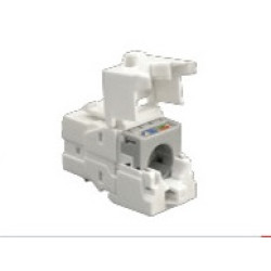 87645 RJ-45 Модуль вставка keystone Jack инф.розетки 8P8C 110/Krone кат.6, белый
