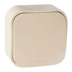 LEGRAND 782230 Выключатель 10A, слоновая кость, Quteo