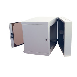 RECW-065H Шкаф настенный Signapro™ 6U, 370x600x520 мм, трехсекционный упрочненный