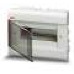 LUC 12058 EUROPA Бокс в нишу на 8 автоматов с дверцей серый (ABB)