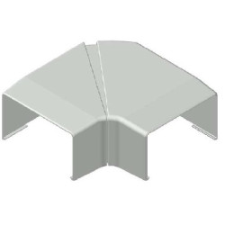 Efapel Плоский угол изменяемый для короба 110x50, арт. 10093 RBR