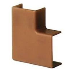 00407В APM W0 (RAL 9010) Плоский угол для короба 22х10 DKC / ДКС цвет светло-коричневый