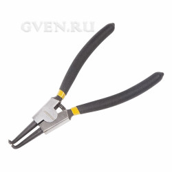 Щипцы для стопорных колец сжим загнутый  180 мм Proconnect