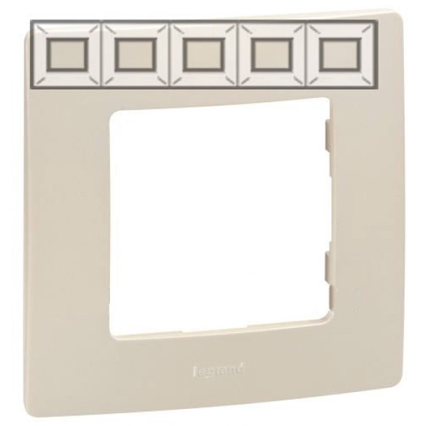 Купить LEGRAND 672515 Рамка 5 постов, слоновая кость, ETIKA L672515 Legrand L672515 Legrand
