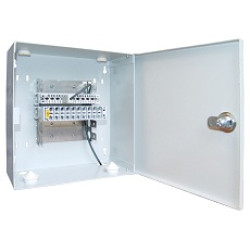 Бокс телефонный для 1-5 плинтов (10-50 пар) типа Krone,металл (220х220х90мм), арт. БТН-М-5П