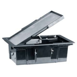 88008 Лючок напольный NEST 8 модулей, металл ДКС